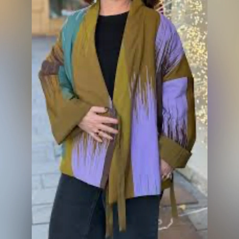 SKFK Lea Jacket Kimono - Picture 1 of 9